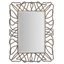 Hot Sales Rectangle Antiqued Gold Wall Framed Mirror